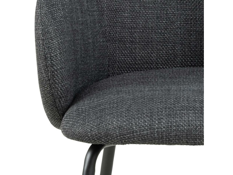 Krzesło Eleanor szare ciemne - ACTONA